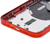 Replacement Back Housing W/ Small Parts Compatible with Apple iPhone 12 Mini (US Version) (Used OEM Pull: Grade A) (Red)