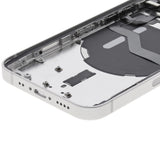 Replacement Back Housing W/ Small Parts Compatible with Apple iPhone 12 Mini (US Version) (Used OEM Pull: Grade C) (White)