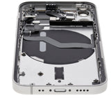 Replacement Back Housing W/ Small Parts Compatible with Apple iPhone 12 Mini (US Version) (Used OEM Pull: Grade B) (White)