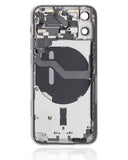 Replacement Back Housing W/ Small Parts Compatible with Apple iPhone 12 Mini (US Version) (Used OEM Pull: Grade B) (White)