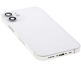 Replacement Back Housing W/ Small Parts Compatible with Apple iPhone 12 Mini (US Version) (Used OEM Pull: Grade B) (White)