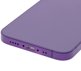 Replacement Back Housing W/ Small Parts Compatible with Apple iPhone 12 Mini (US Version) (Used OEM Pull: Grade A) (Purple)