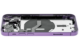 Replacement Back Housing W/ Small Parts Compatible with Apple iPhone 12 Mini (US Version) (Used OEM Pull: Grade C) (Purple)