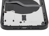 Replacement Back Housing W/ Small Parts Compatible with Apple iPhone 12 (US Version) (Used OEM Pull: Grade B) (Black)