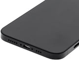 Replacement Back Housing W/ Small Parts Compatible with Apple iPhone 12 (US Version) (Used OEM Pull: Grade C) (Black)