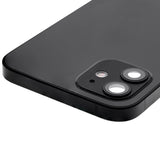 Replacement Back Housing W/ Small Parts Compatible with Apple iPhone 12 (US Version) (Used OEM Pull: Grade A) (Black)