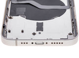 Replacement Back Housing W/ Small Parts Compatible with Apple iPhone 12 (US Version) (Used OEM Pull: Grade B) (White)