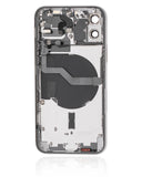 Replacement Back Housing W/ Small Parts Compatible with Apple iPhone 12 (US Version) (Used OEM Pull: Grade C) (White)