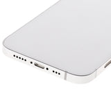 Replacement Back Housing W/ Small Parts Compatible with Apple iPhone 12 (US Version) (Used OEM Pull: Grade A) (White)