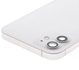 Replacement Back Housing W/ Small Parts Compatible with Apple iPhone 12 (US Version) (Used OEM Pull: Grade A) (White)