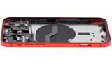 Replacement Back Housing W/ Small Parts Compatible with Apple iPhone 12 (US Version) (Used OEM Pull: Grade A) (Red)