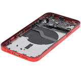 Replacement Back Housing W/ Small Parts Compatible with Apple iPhone 12 (US Version) (Used OEM Pull: Grade C) (Red)