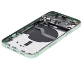 Replacement Back Housing W/ Small Parts Compatible with Apple iPhone 12 (US Version) (Used OEM Pull: Grade A) (Green)