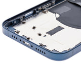 Replacement Back Housing W/ Small Parts Compatible with Apple iPhone 12 (US Version) (Used OEM Pull: Grade A) (Blue)