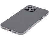 Replacement Back Housing W/ Small Parts Compatible with Apple iPhone 12 Pro (US Version) (Used OEM Pull: Grade B) (Graphite)