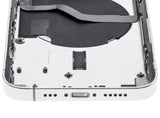 Replacement Back Housing W/ Small Parts Compatible with Apple iPhone 12 Pro (EU / Global Version) (Used OEM Pull: Grade A) (Silver)