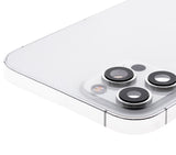 Replacement Back Housing W/ Small Parts Compatible with Apple iPhone 12 Pro (EU / Global Version) (Used OEM Pull: Grade A) (Silver)