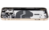 Replacement Back Housing W/ Small Parts Compatible with Apple iPhone 12 Pro (US Version) (Used OEM Pull: Grade C) (Gold)