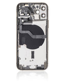 Replacement Back Housing W/ Small Parts Compatible with Apple iPhone 12 Pro (US Version) (Used OEM Pull: Grade C) (Gold)