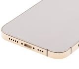 Replacement Back Housing W/ Small Parts Compatible with Apple iPhone 12 Pro (US Version) (Used OEM Pull: Grade C) (Gold)