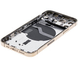 Replacement Back Housing W/ Small Parts Compatible with Apple iPhone 12 Pro (US Version) (Used OEM Pull: Grade C) (Gold)