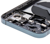 Replacement Back Housing W/ Small Parts Compatible with Apple iPhone 12 Pro (US Version) (Used OEM Pull: Grade A) (Pacific Blue)