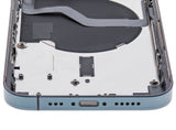 Replacement Back Housing W/ Small Parts Compatible with Apple iPhone 12 Pro (US Version) (Used OEM Pull: Grade B) (Pacific Blue)