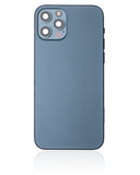 Replacement Back Housing W/ Small Parts Compatible with Apple iPhone 12 Pro (US Version) (Used OEM Pull: Grade B) (Pacific Blue)