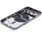 Replacement Back Housing W/ Small Parts Compatible with Apple iPhone 12 Pro (US Version) (Used OEM Pull: Grade C) (Pacific Blue)