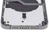Replacement Back Housing W/ Small Parts Compatible with Apple iPhone 12 Pro Max (US Version) (Used OEM Pull: Grade A) (Graphite)