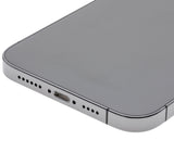 Replacement Back Housing W/ Small Parts Compatible with Apple iPhone 12 Pro Max (US Version) (Used OEM Pull: Grade B) (Graphite)
