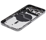 Replacement Back Housing W/ Small Parts Compatible with Apple iPhone 12 Pro Max (US Version) (Used OEM Pull: Grade C) (Graphite)