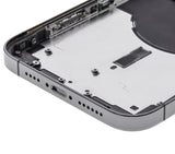 Replacement Back Housing W/ Small Parts Compatible with Apple iPhone 12 Pro Max (US Version) (Used OEM Pull: Grade B) (Graphite)