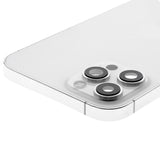 Replacement Back Housing W/ Small Parts Compatible with Apple iPhone 12 Pro Max (US Version) (Used OEM Pull: Grade C) (Silver)