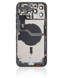 Replacement Back Housing W/ Small Parts Compatible with Apple iPhone 12 Pro Max (US Version) (Used OEM Pull: Grade C) (Pacific Blue)