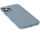 Replacement Back Housing W/ Small Parts Compatible with Apple iPhone 12 Pro Max (US Version) (Used OEM Pull: Grade B) (Pacific Blue)