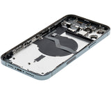 Replacement Back Housing W/ Small Parts Compatible with Apple iPhone 12 Pro Max (US Version) (Used OEM Pull: Grade B) (Pacific Blue)