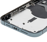 Replacement Back Housing W/ Small Parts Compatible with Apple iPhone 12 Pro Max (US Version) (Used OEM Pull: Grade C) (Pacific Blue)