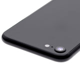 Replacement Back Housing W/ Small Components Pre-Installed Compatible with Apple iPhone SE (2020) (Used OEM Pull: Grade A) (Black)