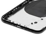 Replacement Back Housing W/ Small Components Pre-Installed Compatible with Apple iPhone SE (2020) (Used OEM Pull: Grade A) (Black)