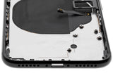 Replacement Back Housing W/ Small Components Pre-Installed Compatible with Apple iPhone SE (2020) (Used OEM Pull: Grade C) (Black)