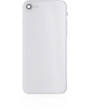 Replacement Back Housing W/ Small Components Pre-Installed Compatible with Apple iPhone SE (2020) (Used OEM Pull: Grade A) (White)