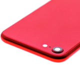 Replacement Back Housing W/ Small Components Pre-Installed Compatible with Apple iPhone SE (2020) (Used OEM Pull: Grade C) (Red)