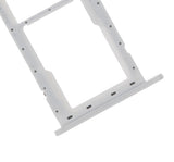 Replacement Dual Sim Card Tray Compatible with Samsung Galaxy A11 (A115 / 2020) (White)