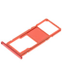 Replacement Single Sim Card Tray Compatible with Samsung Galaxy A11 (A115 / 2020) (Red)