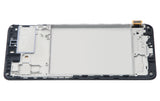 Replacement OLED Assembly With Frame Compatible with Samsung Galaxy M51 (M515 / 2020) (Aftermarket Plus) (Celestial Black)