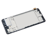 Replacement OLED Assembly With Frame Compatible with Samsung Galaxy M51 (M515 / 2020) (Aftermarket Plus) (Celestial Black)