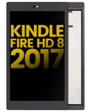 Replacement LCD Assembly Without Frame Compatible with Amazon Kindle Fire HD 8 2017 (SX034) (Refurbished) (All Colors)