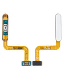 Replacement Fingerprint Reader With Flex Cable Compatible with Samsung Galaxy A22 4G (A225 / 2021) (White)