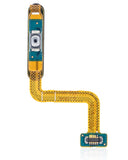 Replacement Fingerprint Reader With Flex Cable Compatible with Samsung Galaxy A22 4G (A225 / 2021) (Violet)